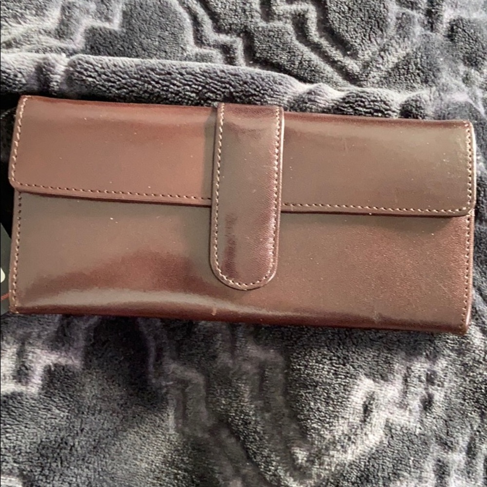NWT brown hobo wallet